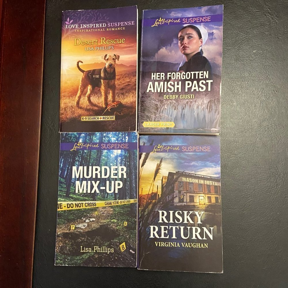 Bundle of 10 Love Inspired Suspense Romantic Novels - Picture 3 of 5